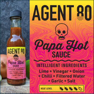 Agent 80 Papa Hot Sauce