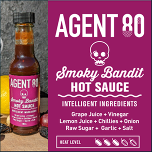Agent 80 Smoky Bandit Hot Sauce