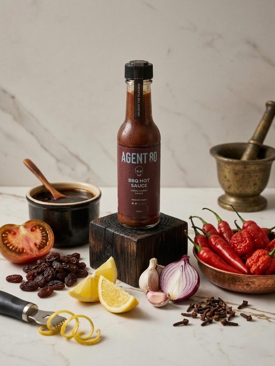 Agent 80 Hot BBQ Sauce